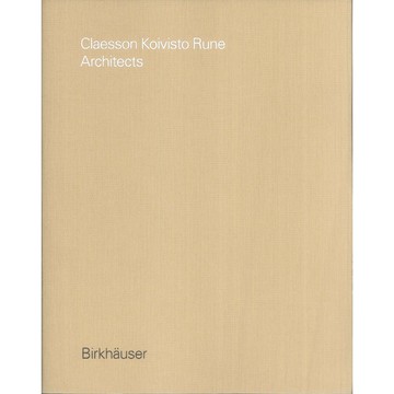 Claesson Koivisto Rune Architects -9783035618945 英文設計書 [建築人設計人的店-上博圖書]