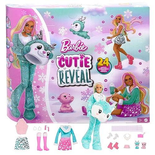 バービー バービー人形 HJX76 Barbie Cutie Reveal Advent Calendar 