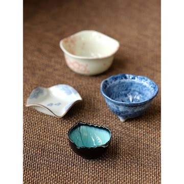 熱銷日本進口陶瓷餐具甜品碟料理碟小菜調味小碟瓷碟醬料碟咸菜碟