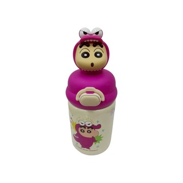 蠟筆小新-小新雙飲保溫杯500ml | 正版授權 卡通水壺 保溫瓶【5ip8】PC0081