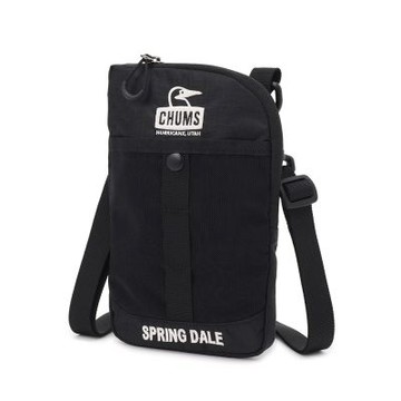 CHUMS Spring Dale Mini Shoulder Bag肩背包 黑/白 CH604102K071