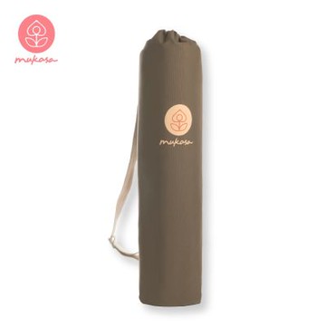 【Mukasa】瑜珈墊束口背袋 2.0 - 胡桃棕 - MUK-24551
