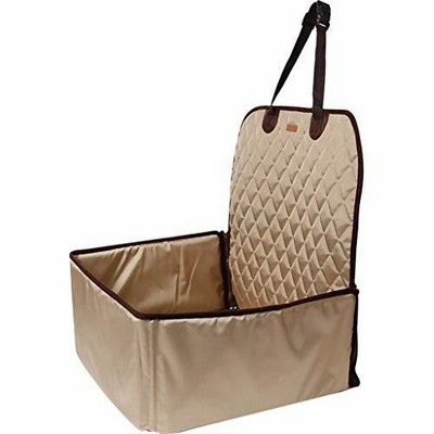 猫 ハンモッ ペットカーマット、犬用カーシートクッション、フロントカーペットマット、防水ナイロンユニバーサルマット (Color : Beige, Size : 45*58cm)