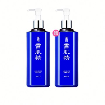 KOSE 高絲 雪肌精化妝水500ml 買1送1(品牌會員限定)