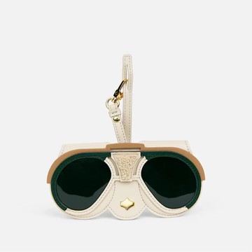 ANY DI 德國時尚真皮眼鏡包-葡萄酒