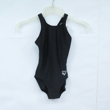 ARENA SWIM A200WJTBLK 女童 女款三角泳衣 泳裝 學生 素雅基本款 黑【iSport愛運動】