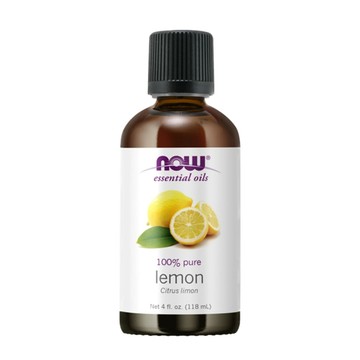 【NOW 娜奧】純檸檬精油118mL~效期11/2029~特惠組送2入玻璃噴瓶~Now Foods 7569