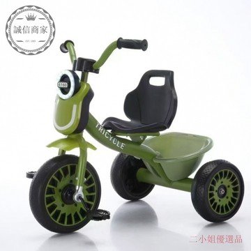 兒童三輪車1-3-2-6嵗大號寶寶手推腳踏車兒童車小孩玩具燈光音樂