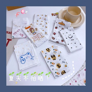 可愛冰袖防曬女韓國ins潮百搭夏季冰絲手套袖套網紅手袖護臂袖子