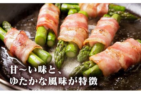 夏収穫グリーンアスパラ 2Lサイズ 1.5kg (2024年7月下旬～発送開始予定）