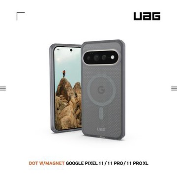 UAG Google Pixel 11/11 Pro/11 Pro XL 磁吸耐衝擊輕薄保護殼-透黑