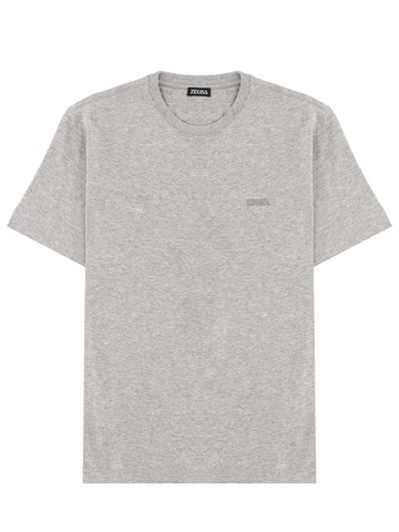zegna t-shirt with logo