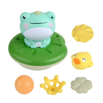 Mesenfants 噴水玩具 戲水玩具 洗澡玩具 青蛙造型(電動噴水)