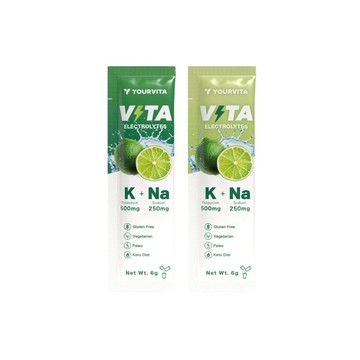 Your Vita機能型電解質檸檬口味 散裝無盒 6g/1入 運動 健身 補水 無糖 電解質 電解質粉 檸檬 隨身包