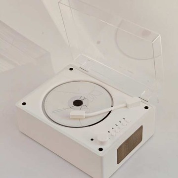 高音質復古CD機黑膠音箱唱盤專輯播放器充電款家用光碟唱片機【北歐家居生活】