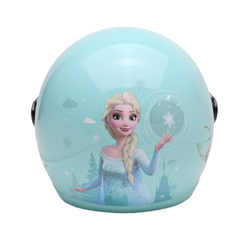 EVO 安全帽 CA-002 CA-003 冰雪奇緣5 藍色 半罩 卡通圖案 兒童帽