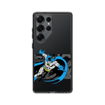 Galaxy S25 Ultra Clear 酷墨灰 - Batman 蝙蝠俠 - 復古漫畫插圖
