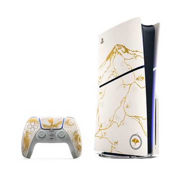 PS5 遊戲主機 (光碟版) -《羊蹄山戰鬼》黃金限量版 主機同捆組