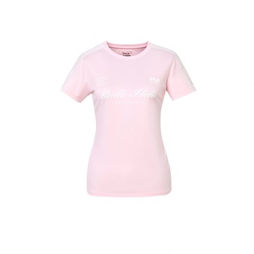FILA 女短袖機能排汗T恤-粉色 5TEZ-5316-PK