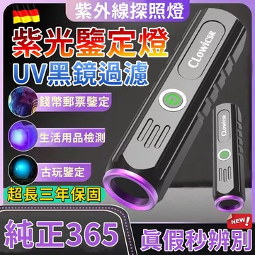 UV黑鏡過濾❗️紫光手電筒 UV紫外線 USB充電紫光燈 檢驗螢光防偽 驗鈔燈 驗鈔筆 玉石鑒定燈 伍德氏燈 便攜紫光燈