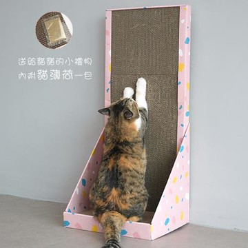 ParisCat 直立式L型貓抓板