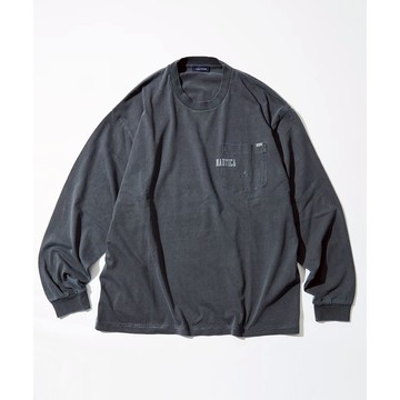 【日貨代購CITY】 2024AW NAUTICA Garments Hidden Logo L/S Tee 水洗 長T