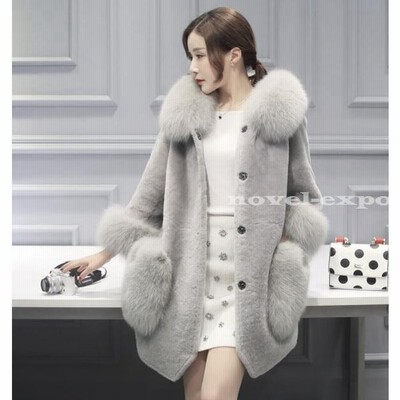 レディース フェイクファーコート 毛皮コート ミティマム丈 フード付き ファーアウター ジャケット 秋冬 暖かい 防寒 2色 通販 Lineポイント最大get Lineショッピング