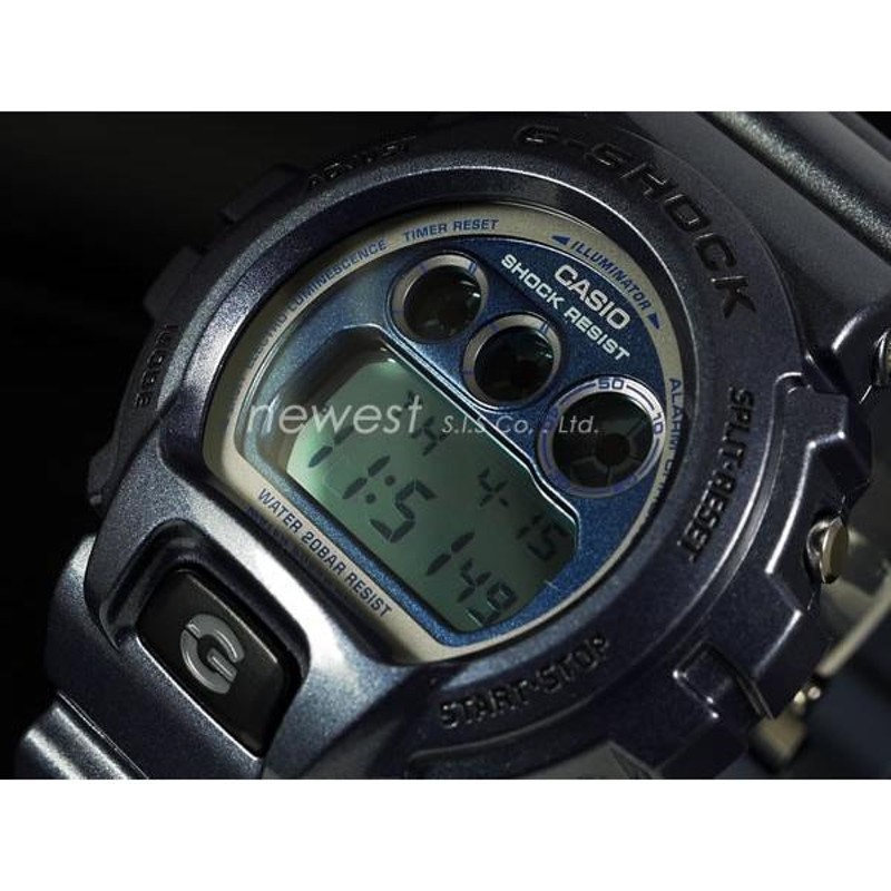 CASIO カシオ 腕時計 G-SHOCK ジーショック Gショック Metallic Dial Series メタリックダイアルシリーズ DW- 6900MF-2 ブルー 海外モデル | LINEブランドカタログ