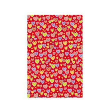 珠友Chuyu 2K包裝紙/熱情紅心/GB-02310-03/530x775mm