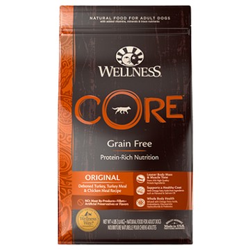 Wellness -Core無榖成犬低敏經典美味24LB  WDJ推薦高等級飼料