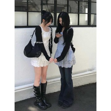 Unique SEI 春夏新款森系碎花吊帶裙顯瘦甜美內搭蛋糕裙連衣裙女