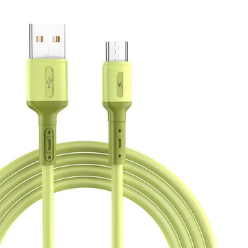 USB-A to Lightning傳輸充電線 蘋果3A快充- 黃-1.88米-2條入
