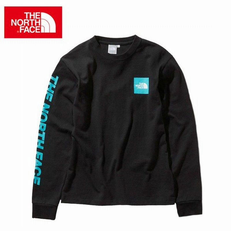 ノースフェイス Tシャツ 長袖 レディース ロングスリーブスクエアロゴスリーブティー Ntw31951 K The North Face Od 通販 Lineポイント最大0 5 Get Lineショッピング