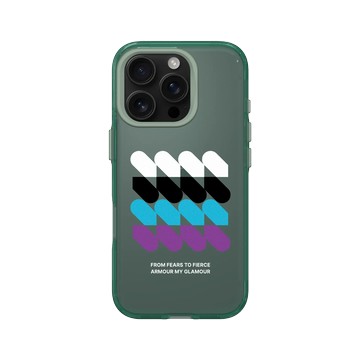 iPhone 16 Pro Clear 憂墨綠 - PRIDE 2024: Love in All Forms - 魅力，堅不可摧