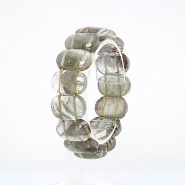 寶麗金珠寶-天然綠幽靈水晶手排