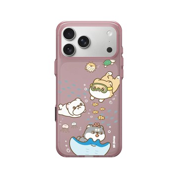 iPhone 17 Pro Max Clear (相機按鈕) 晶醺玫 - 嗨小強 Hi John - 海底總動員