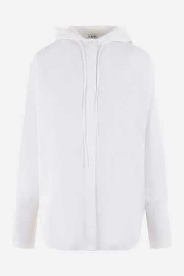 LOEWE Anagram jacquard cotton shirt Woman