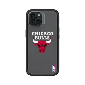 iPhone 15 Mod NX 黑 - NBA - Logo-芝加哥公牛 Chicago Bulls - Light