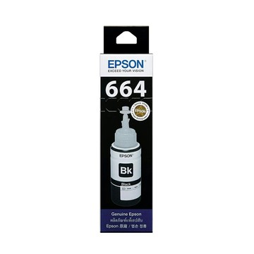 【EPSON】C13T664100 黑色墨水 T664100【三井3C】