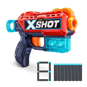 【W先生】X-SHOT 赤火系列 噬邪發射器 KICKBACK 夜襲者 軟彈槍 ZU04031
