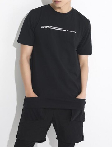 FINDSENSE MD 韓國 男 街頭 時尚 暗黑 拉鏈 連兜 夜店髮型師 潮人款 打底衫 特色短T