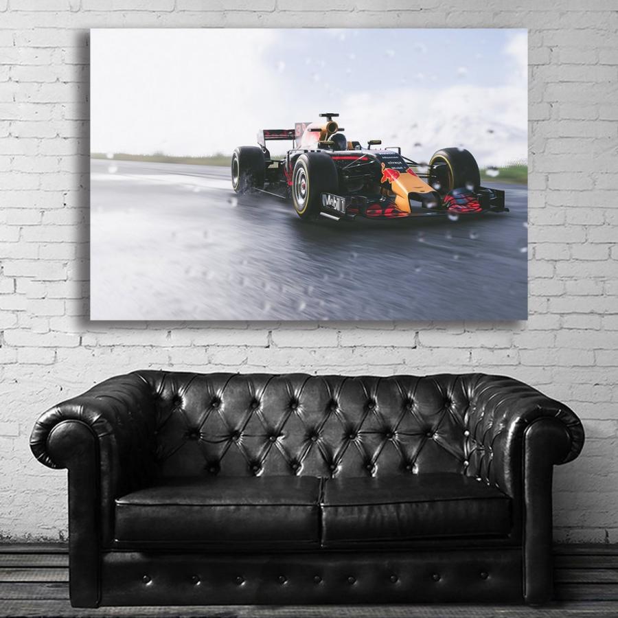 Formula F1 特大 ポスター 150x100cm 車 レーシングカー フォーミュラ インテリア グッズ 絵 雑貨 写真 フォト アート 大判 大