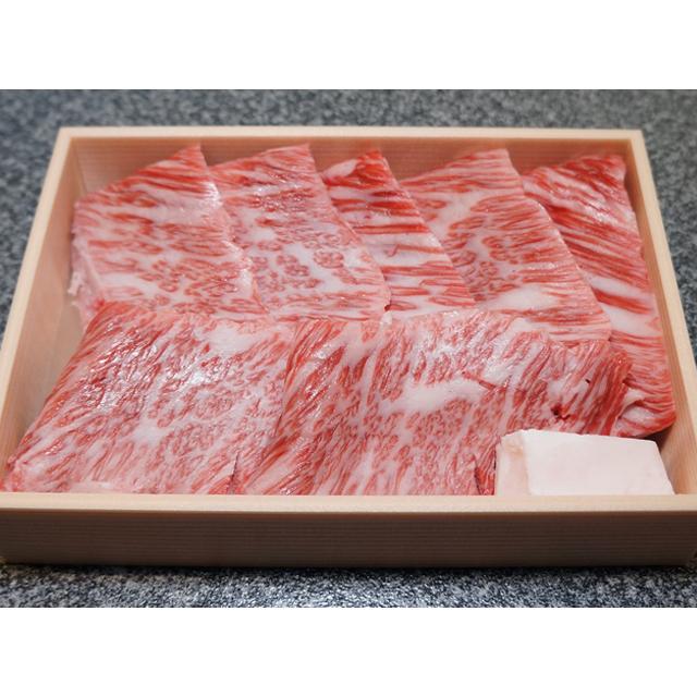 A4等級以上保証　近江牛 特選バラ カルビ 焼肉 ３００g（冷凍便）