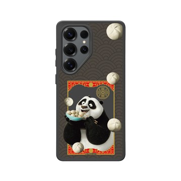 Galaxy S25 Ultra SolidSuit 黑 - Kung Fu Panda - 阿波吃包子