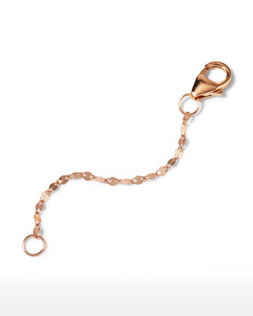 14k Rose Gold Necklace Extender, 2"L