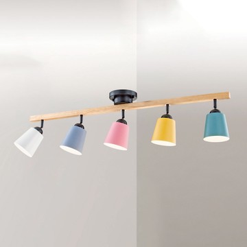 E27北歐風半吸頂五燈 B69-13-63064