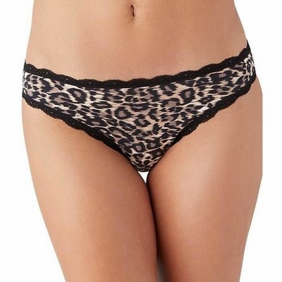 ビーテンプティッド レディース ブラジャー アンダーウェア Inspired Eyelet Animal Print Bikini Panty