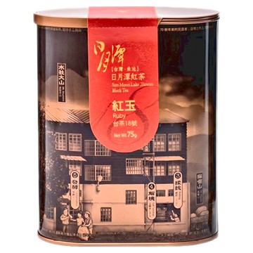 魚池鄉農會 典藏茶葉 紅玉  台灣紅茶  薄荷肉桂香  75g  1罐