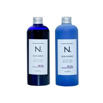 NAPLA 娜普菈_ N.系列 炫彩洗髮精320ml/炫彩護髮乳300ml【藍紫】
