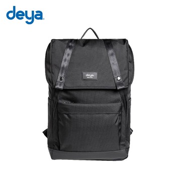 deya 率真雙肩後背包-黑色